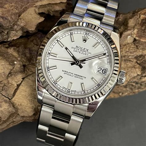 used ladies rolex 31mm|pre owned Rolex datejust 31mm.